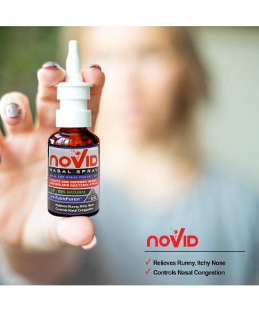Novid Nasal Spray 1.01 Fl Oz - 100% Natural Sinus Protection with FulvicFusion - Buy Online on GoSupps.com