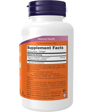 Buy Bluebonnet Nutrition Ubiquinol CoQ10 100mg - 60 Vegetarian Softgels - Buy Online on GoSupps.com