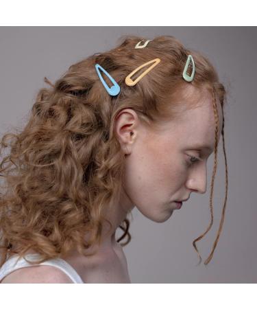 Kysun 30 Piece Metal Snap Hair Clips Set for Kids & Women - Multicolored Barrettes & Hair Accessories - Buy Online on GoSupps.com