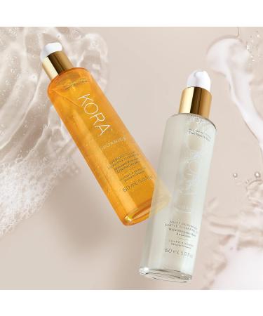 KORA Organics Milky Mushroom Oil Cleanser - Certified Organic & Cruelty Free - 5.07 oz - Cleanse & Nourish | 5 Fl Oz - Buy Online on GoSupps.com