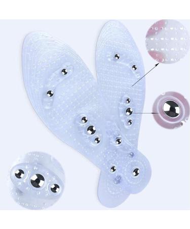 Women's Gel Magnetic Pressure Point Shoe Inserts - Comfortable & Washable Insoles (10.43 Inches) - Buy Online on GoSupps.com