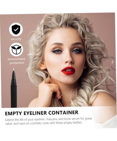 3 pi ces Eyeliner Tube Rechargeable avec Pinceau Assorti Stylo Liquide Portable pour Maquillage des Yeux Tube Vide pour Crayon Yeux DIY - Buy Online on GoSupps.com