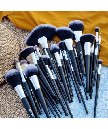 Ducare 32Pcs Professional Makeup Brushes Set - Premium Synthetic Kabuki Brushes for Foundation, Blending, Powder, Blush, Concealers, Eye Shadows - Buy Online on GoSupps.com