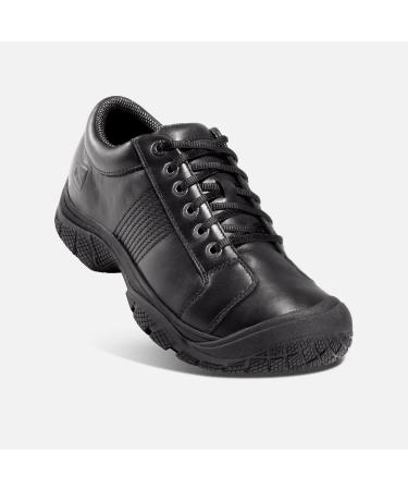 Men's Black Non-Slip Kitchen Shoes - Size 10.5 | PTC Oxford Low Height Design - Buy Online on GoSupps.com
