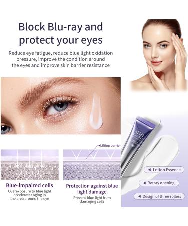 Retinol Eye Cream Anti-age Eye Cream Moisturizing Eye Cream Against Wrinkles with Hyaluronic Acid and Caffeine for Men and Women 20ml - Buy Online on GoSupps.com