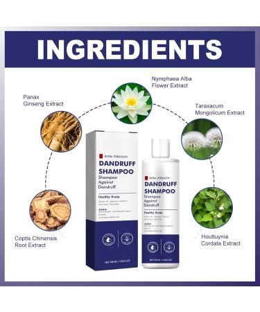 SHEBEEDO Folliculitis Itch Relief Shampoo Anti Dandruff Shampoo Seborrheic Dermatitis Shampoo Dandruff Scalp Treatment Itchy Scalp Shampoo For Dry Scalp - Buy Online on GoSupps.com