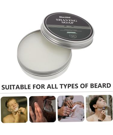 TOVINANNA 3pcs Beard Shaving Cream Premium Shaving Soap Male Face Care Travel Cleasing Milk Super Smooth Paste - Buy Online on GoSupps.com