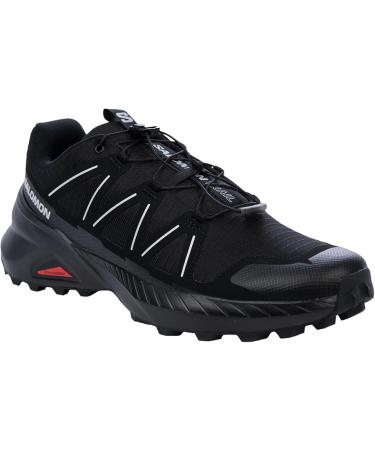 Salomon Men's speedcross Peak Trail Running Shoes for Men -  Black/Black/Glacier Gra - 10.5 Size - Buy Online on GoSupps.com