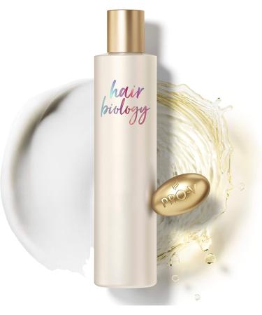  Hair Biology Hair Biology Anti-Frizz & Illuminate Shampoo 250ml for unruly dry and colored hair menopause menopause hair care - Buy Online on GoSupps.com