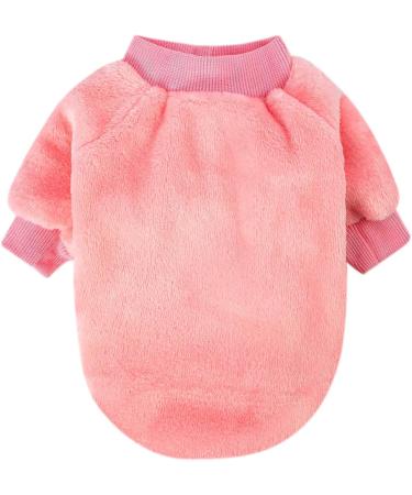 Pack of 2 or 3 Small Dog Sweaters - Ultra Soft Dog Clothes for Small or Medium Dogs - Warm and Cozy Dog Coat in Pink, Purple, Light Pink - Buy Online on GoSupps.com