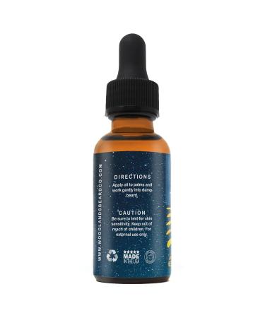Wise Man's Beard Oil - Traditionally Scented with Frankincense & Myrrh | Woodlands Beard Co. - Perfect Holiday Gift - Buy Online on GoSupps.com