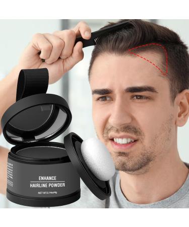 Hair Powder Hair Powder for Women Touch-Up Powder Applicator Included Waterproof and Long Lasting Hair Concealer Grey Cover Shading Tool for Instant Look dark grey - Buy Online on GoSupps.com