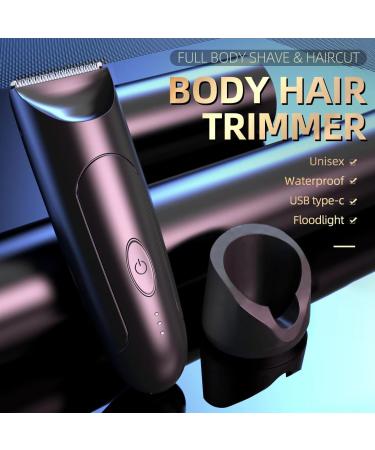 Waterproof Electric Hair Clippers for Men - Rechargeable Grooming Trimmer & Body Shaver for Bikini & Groin - Buy Online on GoSupps.com