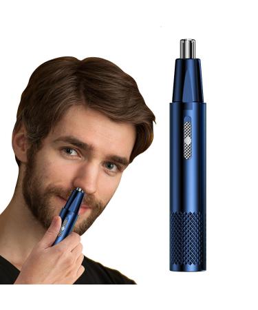 yanzisura Nose and Ear Trimmer for Men Eyebrow Trimmer for Men Eyebrow Trimmer Hair Clipper 2in1 for Face Beard Foot Hand Hair Easy Cleaning Nose Clipper Hair Tool for Blue Nose