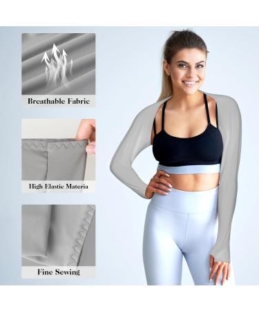 DSLSQD UV Protection Scarf Sleeve for Women | Sun Protection Bolero Shrugs | Cooling Arm Sleeves for Golf Running & Outdoor Activities - Buy Online on GoSupps.com