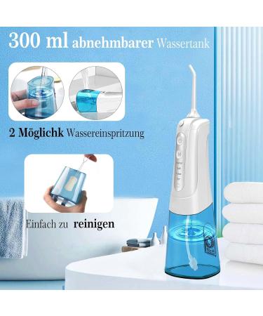Surfou Wireless Mouth Shower - 300ml 4 Modes 6 Nozzles | IPX7 Waterproof Oral Care | Perfect Christmas Gift for Home & Travel - Buy Online on GoSupps.com