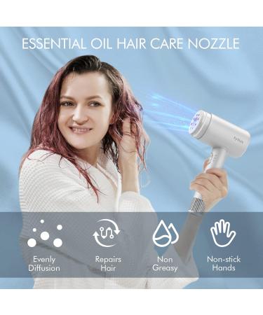 Lylux Hair Dryer Diffuser Portable Air Nozzle with Hair Care Oil with Natural Macadamia Oil Ginger Oil for Hair Growth Repair Frizz - Buy Online on GoSupps.com