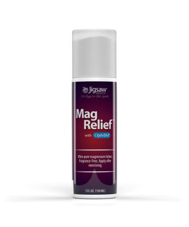 Jigsaw Health MagRelief Magnesium Lotion 5 Ounces - Buy Online on GoSupps.com