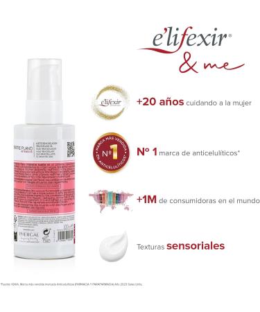 E'LIFEXIR Elifexir Vientre Plano Intensive Massage Oil with dermatological confirmation | Shaping draining and firming effect on the stomach | Recommended for use with an anti-cellulite massager | Unisex | 100 ml - Buy Online on GoSupps.com