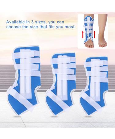 Adjustable Drop Foot Brace & Ankle Support for Achilles Tendonitis - Stabilizer for Sports Injuries Joint Pain Relief & Heel Spurs - Unisex (L - Buy Online on GoSupps.com