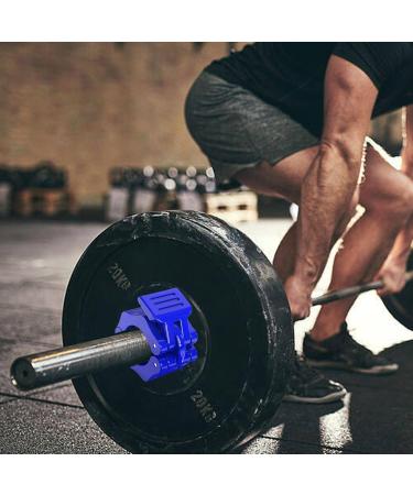 DHSWNNG Dumbbell Closures - 25mm & 50mm Quick Lock for Safe Training | One-Hand Assembly 4 Pieces Black & Blue - Buy Online on GoSupps.com