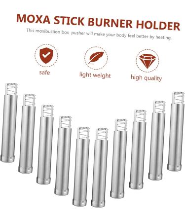 Plafope 5-Piece Moxa Face Massage Device - Magnetic Bracket & Eye Massager - Moxibustion Cone Holder & Moxa Roll Burner - Buy Online on GoSupps.com