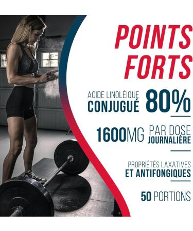 AS American Supplement - CLA Shot 1000mg - 100g - 100 capsules - Conjugated linoleic acid - Made from safflower oil - Promotes weight loss - Buy Online on GoSupps.com