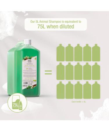 Wahl Showman Aloe Soothing Shampoo 5L - Clear & Unisex | WHL0092 - Best International Shipping - Buy Online on GoSupps.com