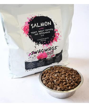 Hypoallergenic and grain-free adult dry kibble with salmon trout sweet potatoes and asparagus 6 kg - Buy Online on GoSupps.com