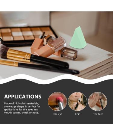 2 Sets Triangular Sponge Puff foundation puff face triangle puff cosmetic puff Triangle sponge powder puff powder puff body puff makeup powder emulsion Miss wedge shape Assorted Color - Buy Online on GoSupps.com