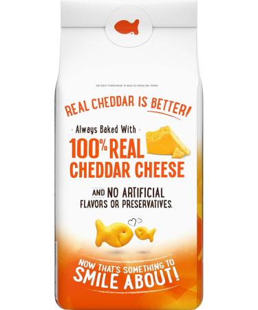 Pepperidge Farm Goldfish Cheddar Crackers Baked with Whole Grain 6.6 oz. Bag Cheddar Whole Grain - Buy Online on GoSupps.com
