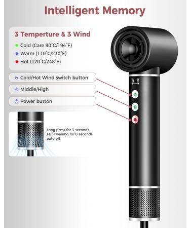 Airstyler 5 in 1: Powerful 110 000 RPM Hair Dryer Ionic Hair Styler Curling Rod & Smoothing Brush | Lightweight & Quiet | International Shipping Available - Buy Online on GoSupps.com