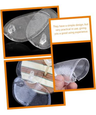 16 Pcs Self-Adhesive Palm Rest Toe Protectors for Sandals - Shockproof Silicone Insoles Washable Forefoot Pads & Cushions - Buy Online on GoSupps.com