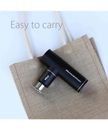 Recoverfun Mini Massage Gun - Handheld Portable Percussion Therapy Deep Tissue Muscle Massager with Aluminum Heads and Type-c Charging for Stiffness and Pain Relief to Use at Home/Office/Travel(Black) - Buy Online on GoSupps.com