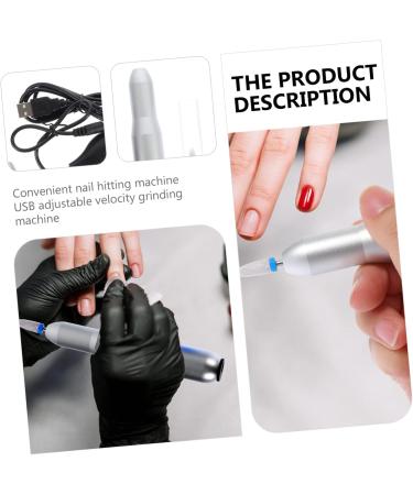 FRCOLOR 1 Set Nail Polisher Nail Polish Kit Pedicure Kit Nail Art Kit Manicure Pedicure Kit Portable Nail Drill Nail Gel Polish Kit Small Aluminum Alloy USB - Buy Online on GoSupps.com