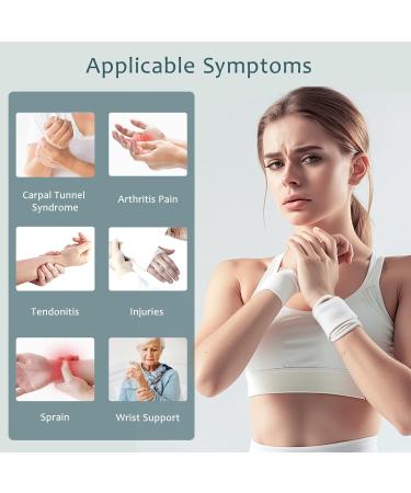 Adjustable Wrist Brace for Carpal Tunnel Relief | Support for Tendonitis Sprains Arthritis - Unisex Left & Right (5.5-8 inch - Buy Online on GoSupps.com