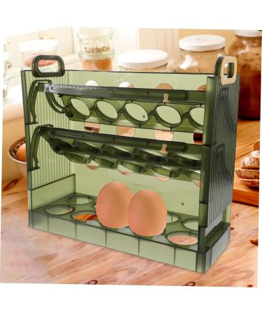 PRETYZOOM Capacity Flip -layer Multilayer Plastic Organizer Container Grid for Rack Storage Refrigerator - Buy Online on GoSupps.com