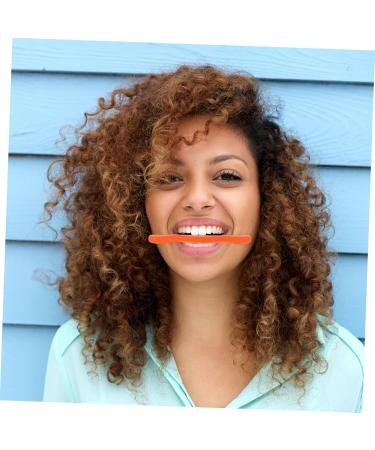 NOLITOY Orthotics Smile Shaping Tool | Anti-Wrinkle Facial Exerciser & Beauty Tools Set | 11.5x2.5cm | Orange | Enhance Your Smile | International Shipping Available - Buy Online on GoSupps.com
