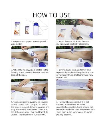 Roll Wax in Bottles - Easy Hair Removal Rosin Beeswax Strip Wax | CsQ211 - 1 Piece Pack for Smooth Skin - Buy Online on GoSupps.com