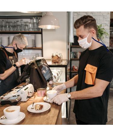 7-Piece Adjustable Mask Lanyard Set | Comfortable Mask Chain for Kids Women & Men | Double-Clamping Safety Rope with Extender - Buy Online on GoSupps.com