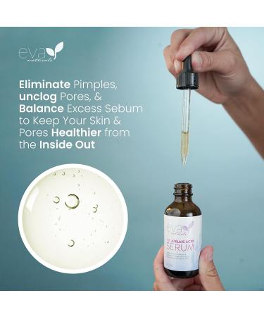 Azelaic Acid 10% Serum 2 oz - Skin Brightening, Redness Relief, Dark Spot Repair - Hyaluronic Acid and Niacinamide - 2 Fl Oz - Buy Online on GoSupps.com