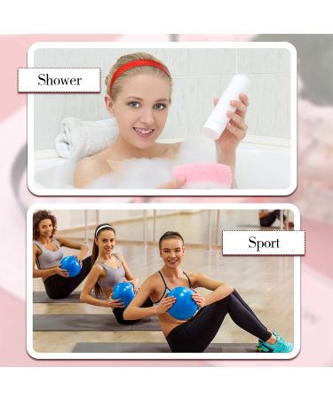 3 Pack 1 Inch Wide Non-Slip Plastic Headbands for Women and Girls - Black, White, Red - Buy Online on GoSupps.com