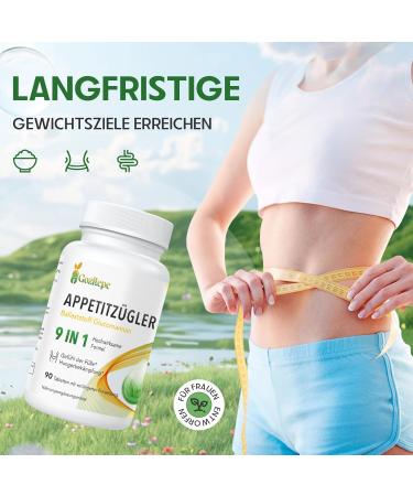 Highly Effective Glucomannan 1500mg Fat Burner & Appetite Suppressant with Green Tea Extract - 1 Month Supply for Weight Management & Hunger Control - Buy Online on GoSupps.com