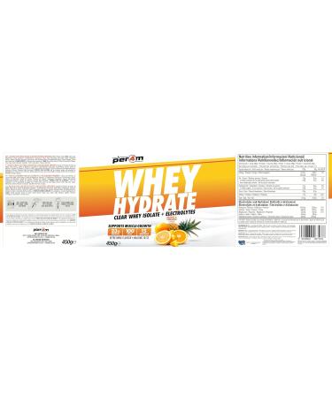 Per4m Whey Hydrate (450g) Orange et ananas - Prot ines - Prot ines claires - Buy Online on GoSupps.com
