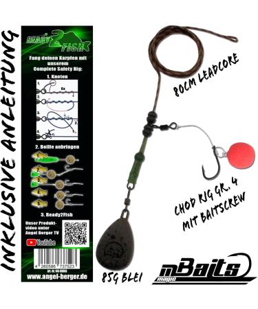 Buy Angel-Berger Magic Baits Complete Chod Rig for Carp Fishing Ready to Use International Shipping - Buy Online on GoSupps.com