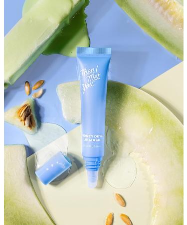 Then I Met You Honey Dew Lip Mask | Nourishing & Moisturizing Exfoliating Balm with Honeydew & Squalane - 0.5 oz | International Shipping Available - Buy Online on GoSupps.com