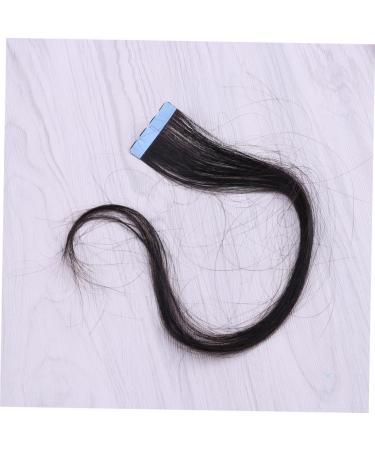 FRCOLOR Real Human Hair Perm Straight Hair Extensions Tape in Hair Human Hair Wigs Grip Tape Glue Tape Invisible Tape Seamless Adhesive Tape Real Hair Twisted Braid Afro Wig - Buy Online on GoSupps.com