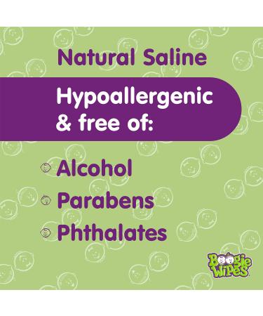 Boogie Wipes Lavender Saline Nose Wipes - 30 Gentle Hypoallergenic Wipes - Buy Online on GoSupps.com