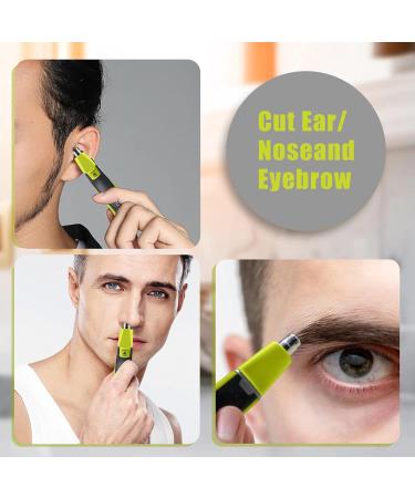 2 Pack Replacement Heads for Philips Norelco OneBlade - Nose, Ear, and Eyebrow Compatible - Buy Online on GoSupps.com
