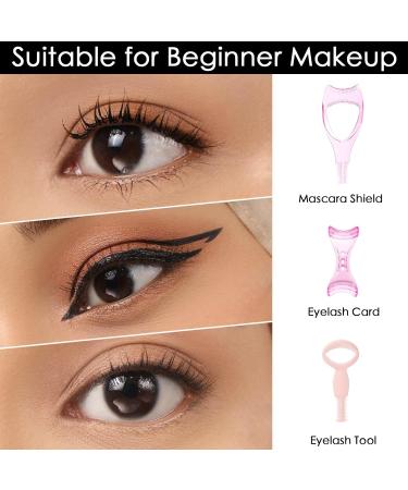 3 Piece Set Mascara Applicator Guide Tool - Reusable Eyelash Guard for Women - Buy Online on GoSupps.com